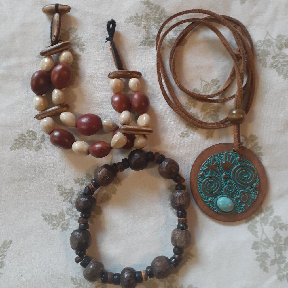 Boho Summer Festival Vibes Jewelry Trio